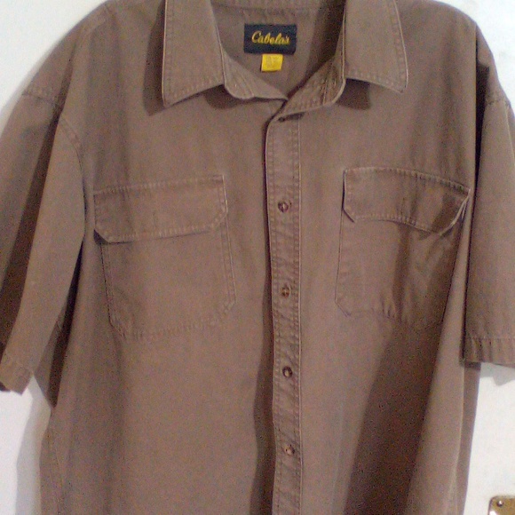 Big Man's Short Sleeve Button Down - Picture 7 of 7